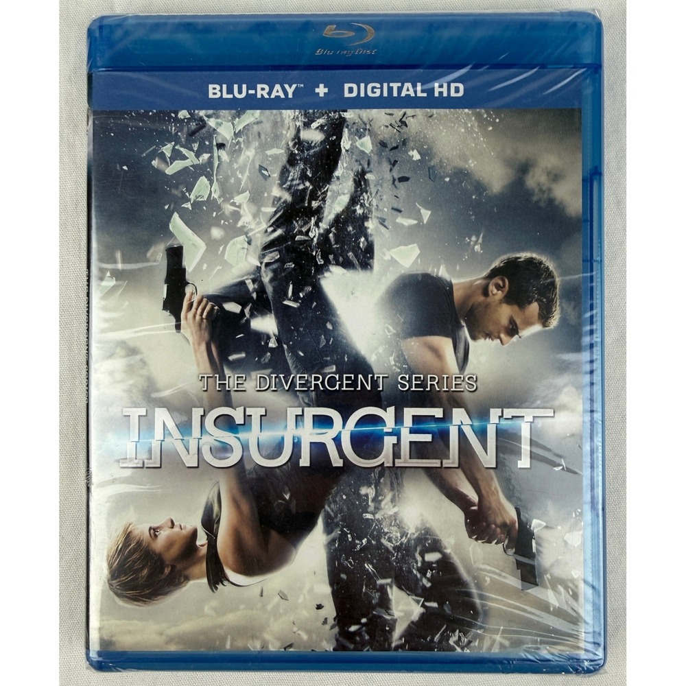 The Divergent Series Insurgent Blu-ray Digital HD Shailene Woodley Theo James